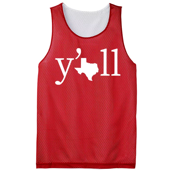 Texas Y'all Mesh Reversible Basketball Jersey Tank