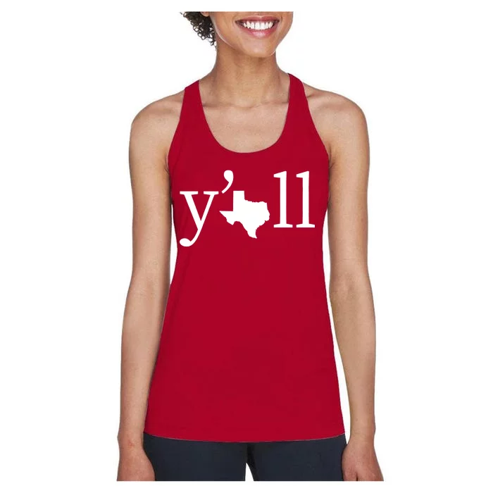 Texas Y'all Women's Racerback Tank