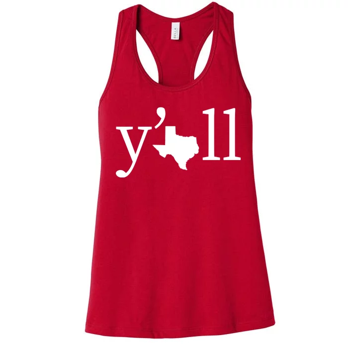 Texas Y'all Women's Racerback Tank