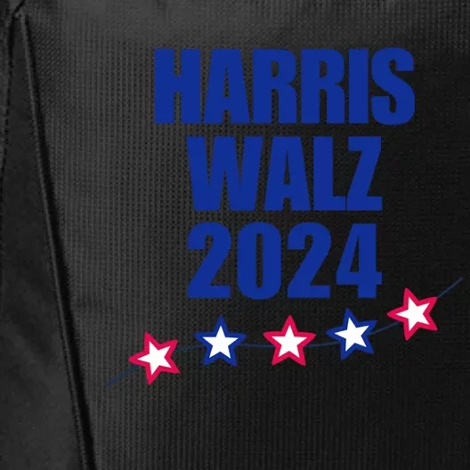 Trendy Election Year Harris And Walz Election Year 2024 Great Gift City Backpack