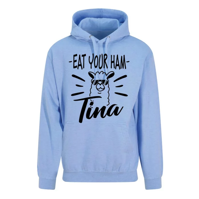 TINA EAT YOUR HAM FUNNY TINA EAT YOUR HAM Unisex Surf Hoodie