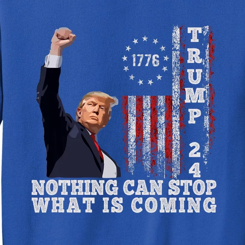 Trump Fight 2024 Nothing Can Stop Trump Shot Sweatshirt