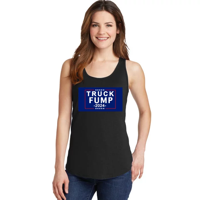 TRUCK FUMP 2024 Fuck Trump Anti Trump Ladies Essential Tank