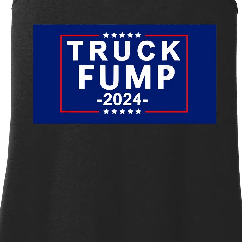 TRUCK FUMP 2024 Fuck Trump Anti Trump Ladies Essential Tank