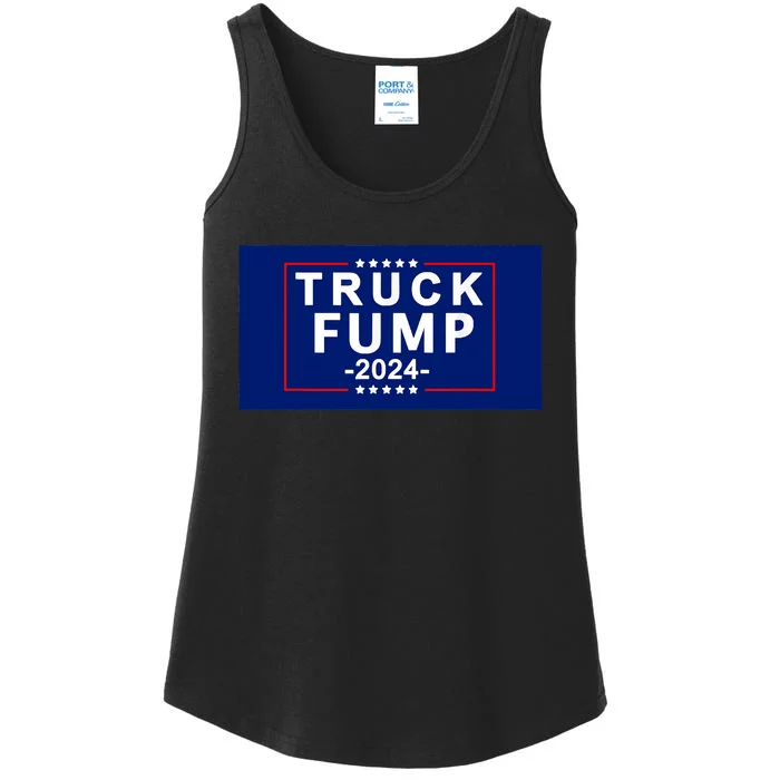 TRUCK FUMP 2024 Fuck Trump Anti Trump Ladies Essential Tank