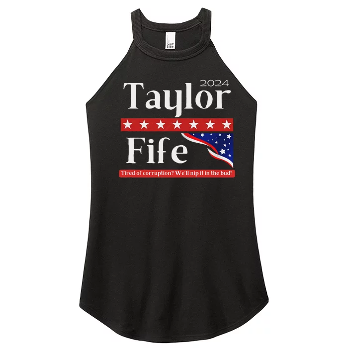 Taylor Fife 2024 Presidential Campaign Design Women’s Perfect Tri Rocker Tank