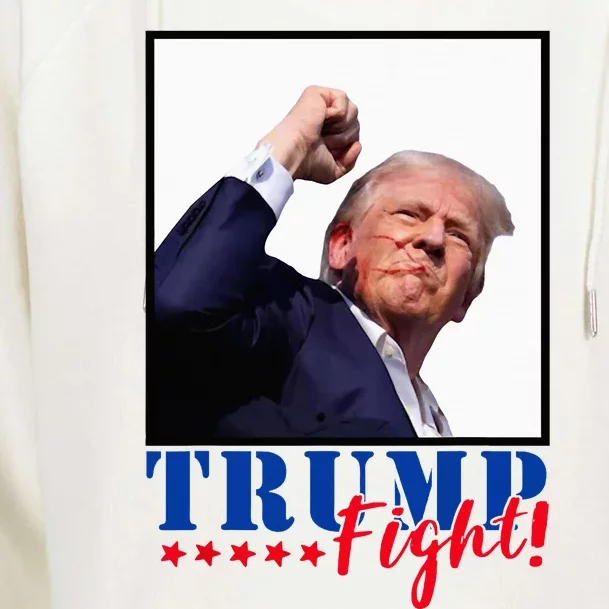 Trump Fight 2024 Fighting Fighters Supporters Americans Womens Funnel Neck Pullover Hood