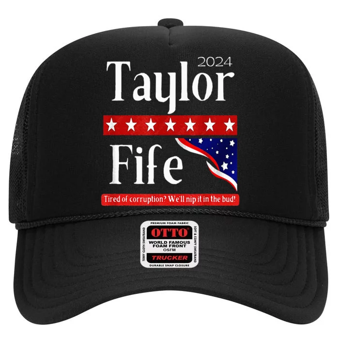 Taylor Fife 2024 High Crown Mesh Trucker Hat