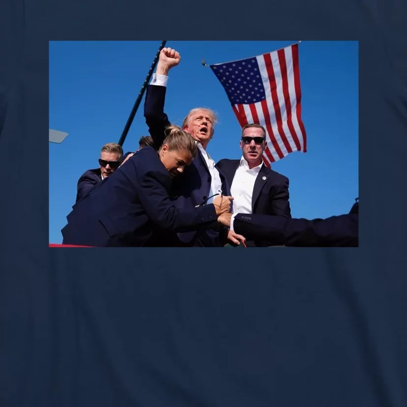 Trump Fight 2024 Trump Shot Fight T-Shirt