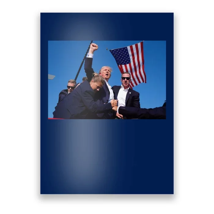 Trump Fight 2024 Trump Shot Fight Poster