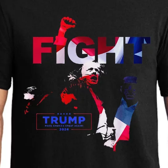 Trump Fight 2024 Pajama Set