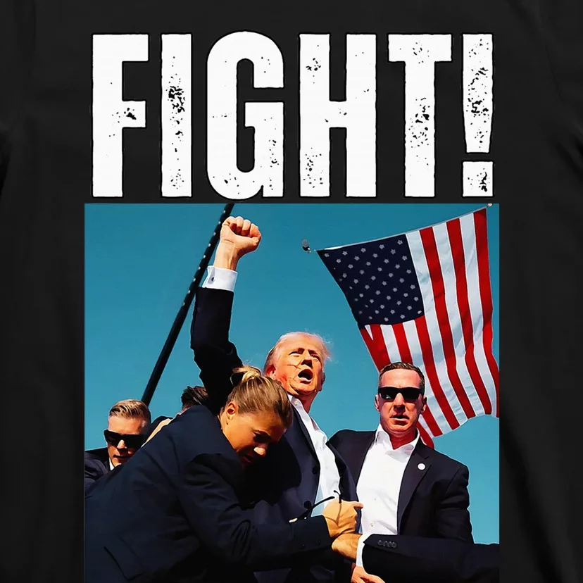 Trump Fight 2024 Trump Shot Fight Trump 2024 T-Shirt