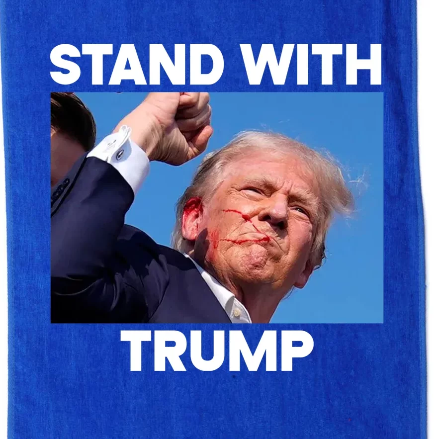 Trump Fight 2024 Trump Shot Fight Trump 2024 Platinum Collection Golf Towel