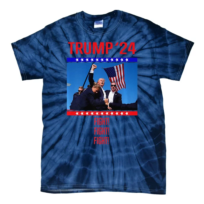 Trump Fight!! 24 Premium Tie-Dye T-Shirt