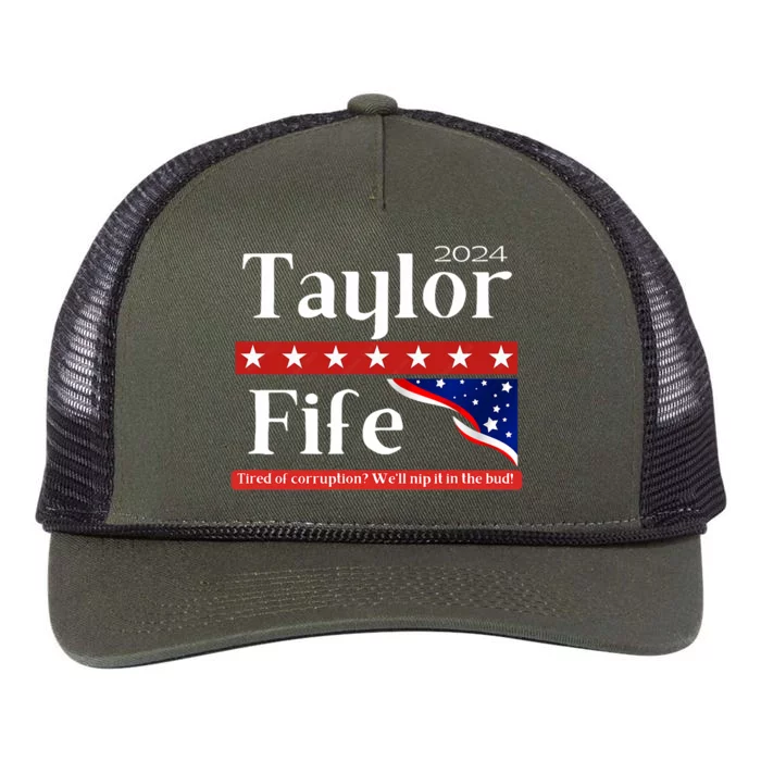 Taylor Fife 2024 Retro Rope Trucker Hat Cap