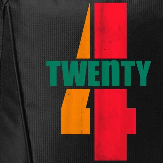 Twenty Four 24 Spoof Birthday Logo City Backpack