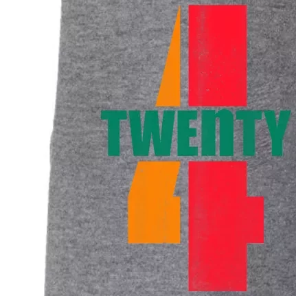 Twenty Four 24 Spoof Birthday Logo Doggie 3-End Fleece Hoodie