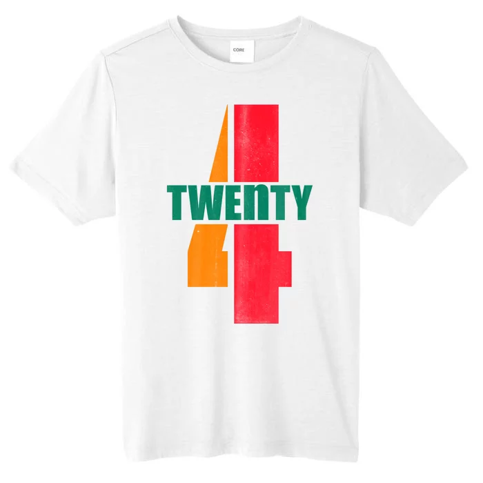 Twenty Four 24 Spoof Birthday Logo ChromaSoft Performance T-Shirt