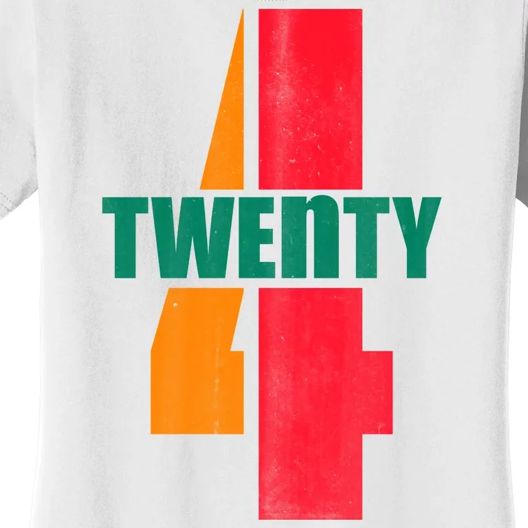 Twenty Four 24 Spoof Birthday Logo Women's T-Shirt