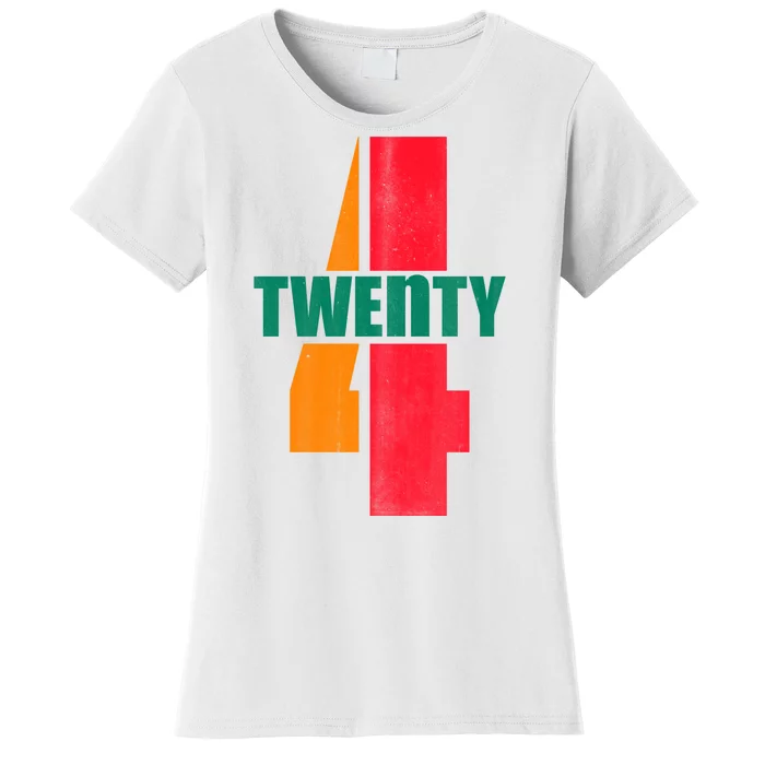 Twenty Four 24 Spoof Birthday Logo Women's T-Shirt