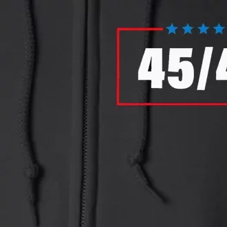 Trump Force 47 Ultra Maga More Than Ever Never Surrender Usa Full Zip Hoodie