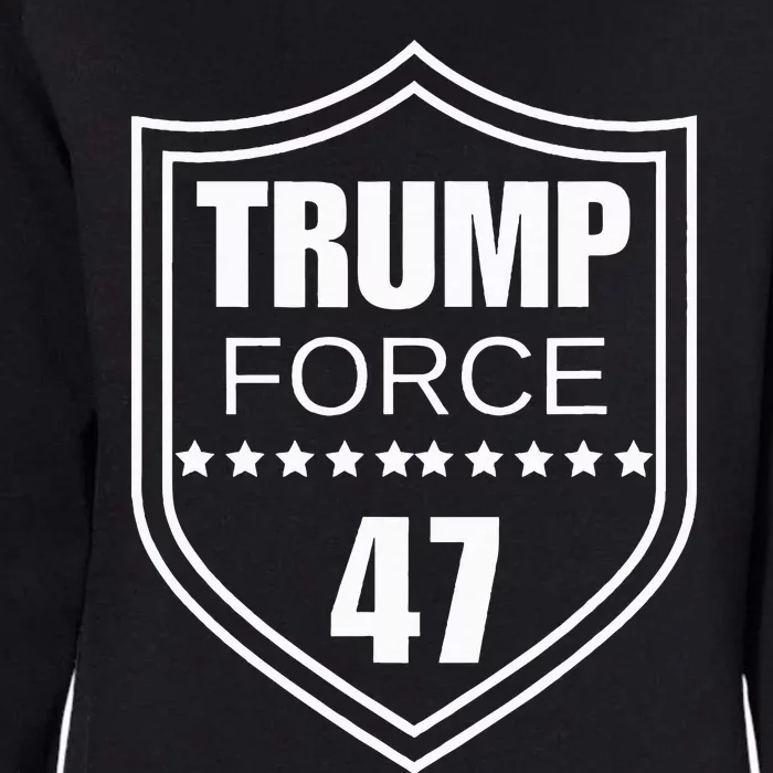 Trump Force 47 Ultra Maga More Than Ever Never Surrender Usa Womens California Wash Sweatshirt