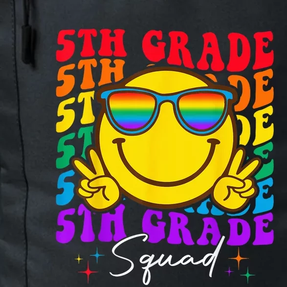 Team Fifth 5th Grade Squad Teacher Boy Girls Back To School Daily Commute Backpack