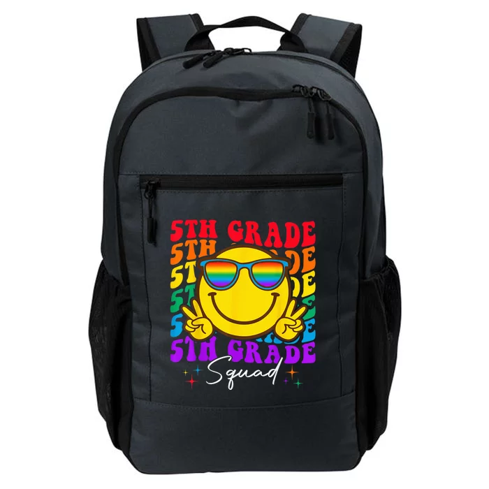 Team Fifth 5th Grade Squad Teacher Boy Girls Back To School Daily Commute Backpack