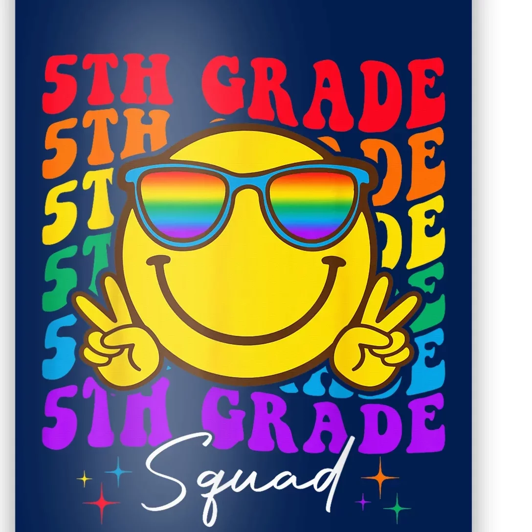 Team Fifth 5th Grade Squad Teacher Boy Girls Back To School Poster