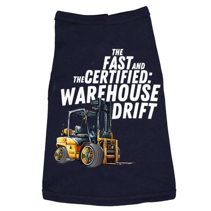 The Fast And The Certified Warehouse Drift Doggie Tank