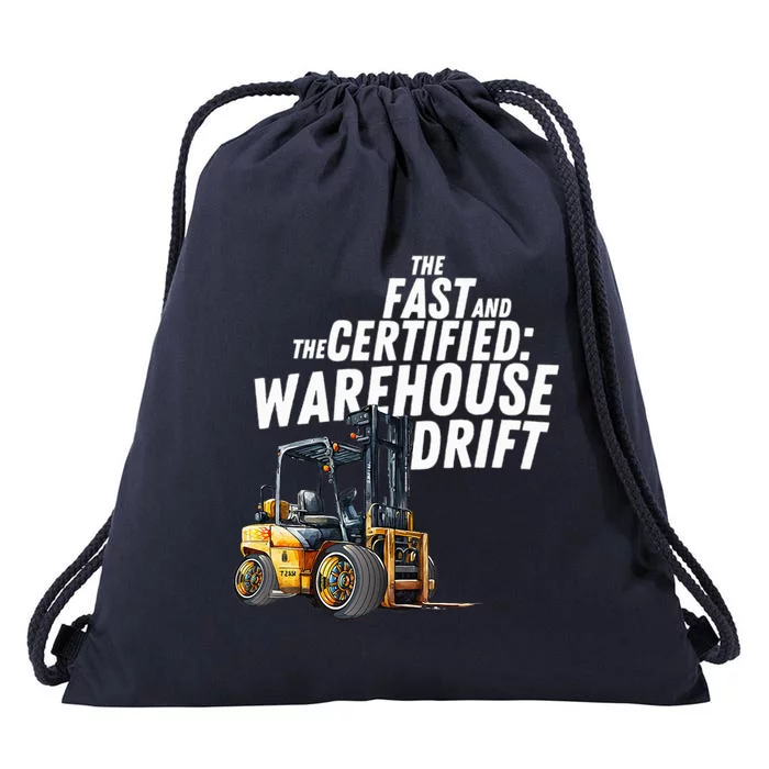 The Fast And The Certified Warehouse Drift Drawstring Bag