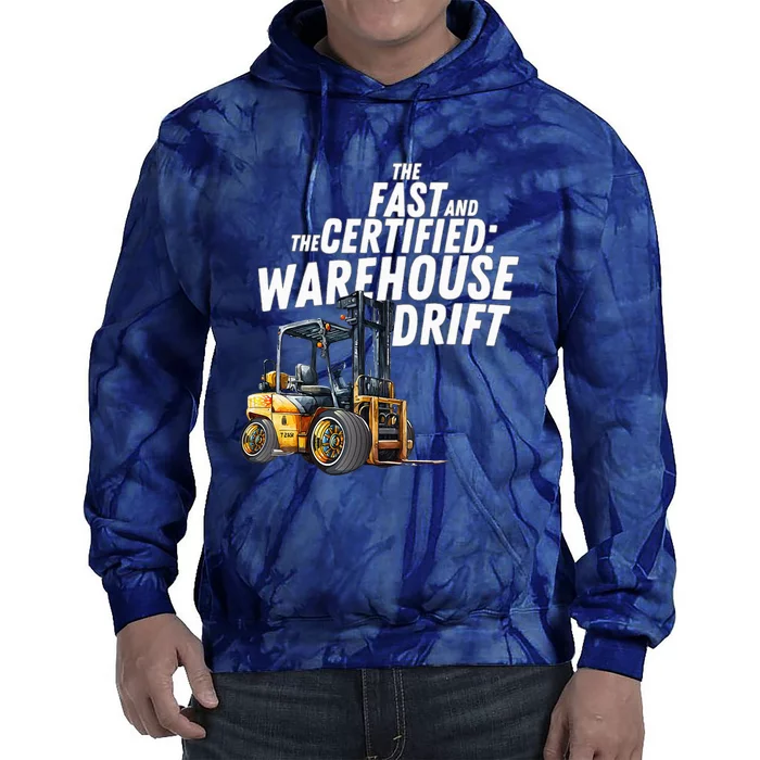 The Fast And The Certified Warehouse Drift Tie Dye Hoodie