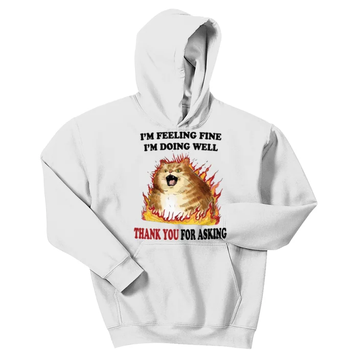 Ty For Asking Kids Hoodie