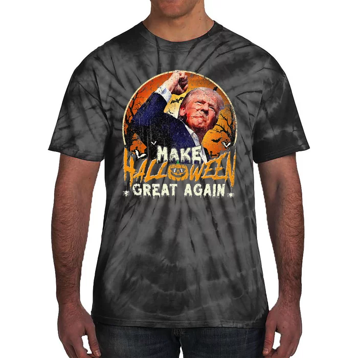 Trump Fight And Make Halloween Great Again Gift Tie-Dye T-Shirt