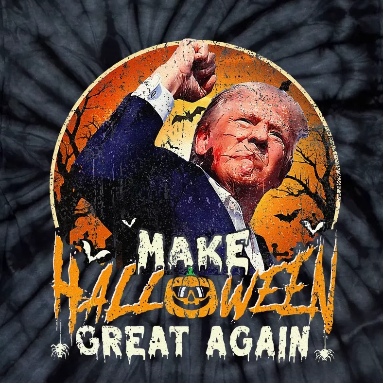 Trump Fight And Make Halloween Great Again Gift Tie-Dye T-Shirt