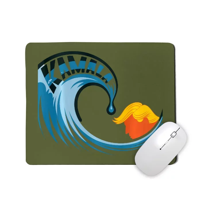 Tidal Force Anti Trump KamalaS Impact Mousepad