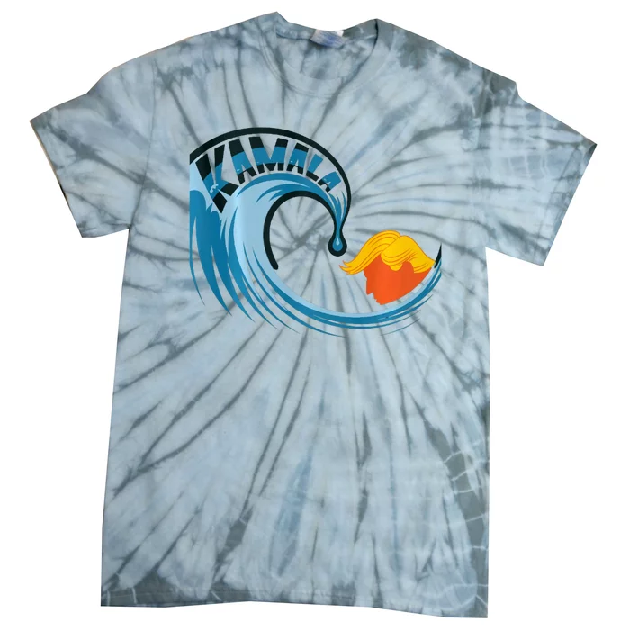 Tidal Force Anti Trump KamalaS Impact Tie-Dye T-Shirt