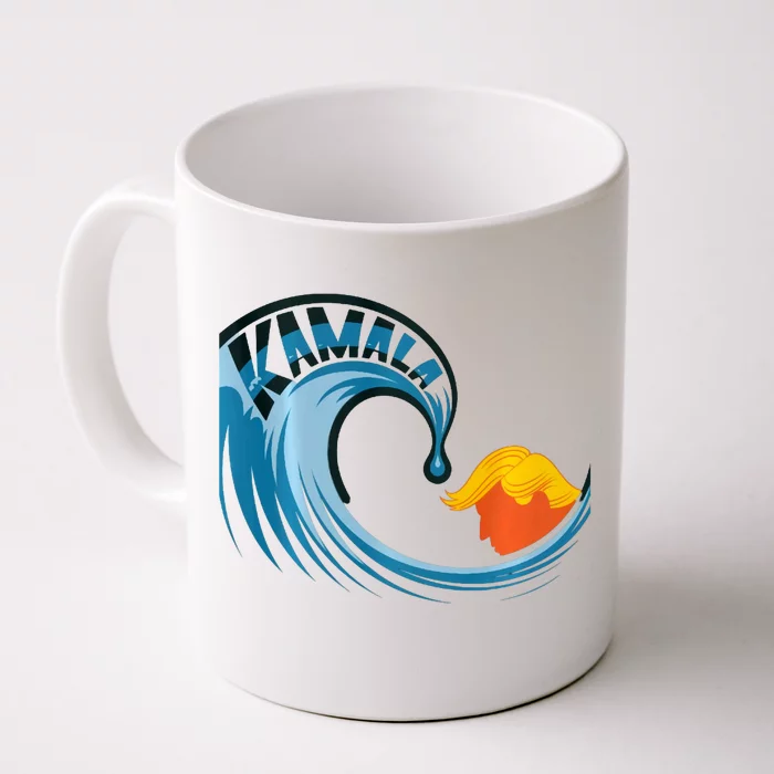 Tidal Force Anti Trump KamalaS Impact Front & Back Coffee Mug