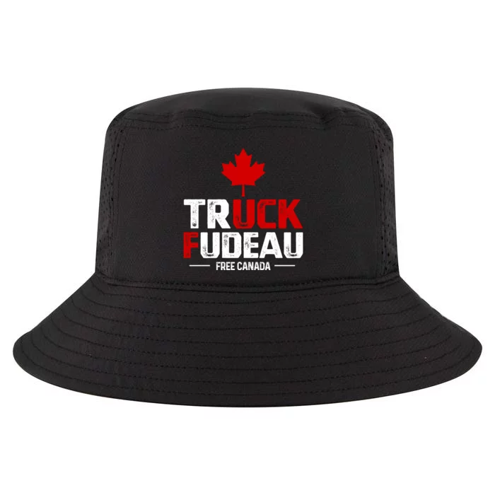 Truck Fudeau Anti Trudeau Free Canada Trucker Heroes Cool Comfort Performance Bucket Hat