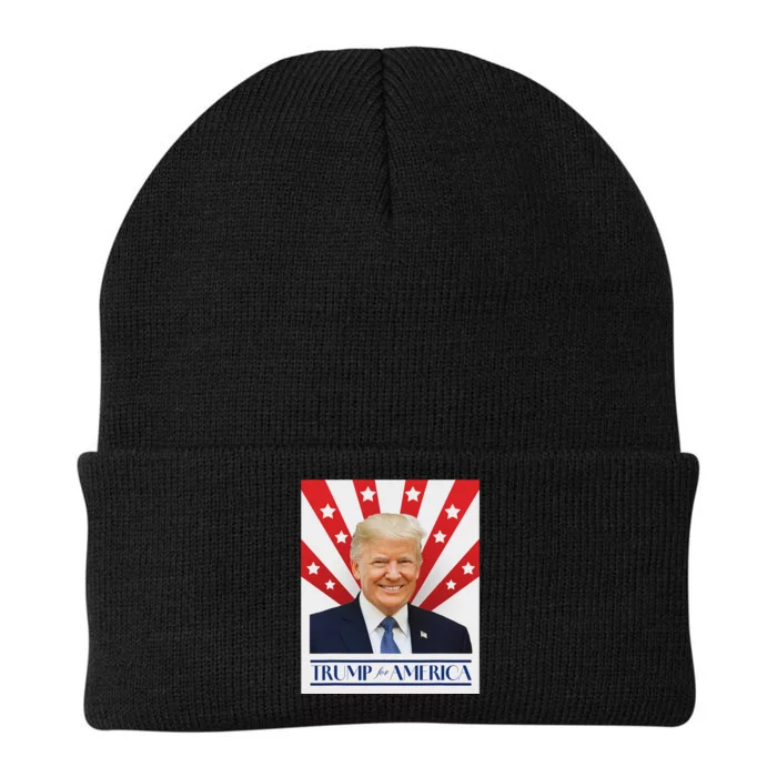 Trump For America 2024 Presidential Election Knit Cap Winter Beanie