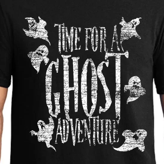 Time For A Ghost Adventure Ghost Pajama Set