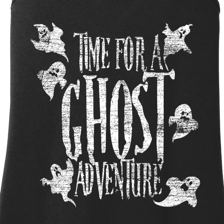 Time For A Ghost Adventure Ghost Ladies Essential Tank