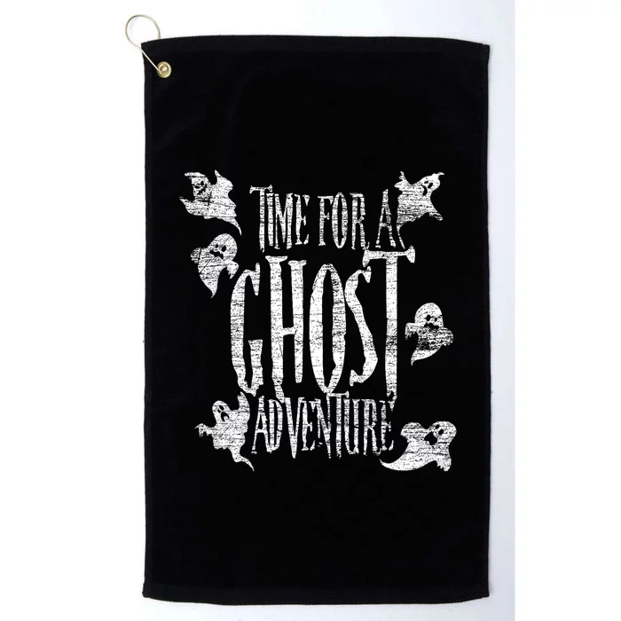 Time For A Ghost Adventure Ghost Platinum Collection Golf Towel