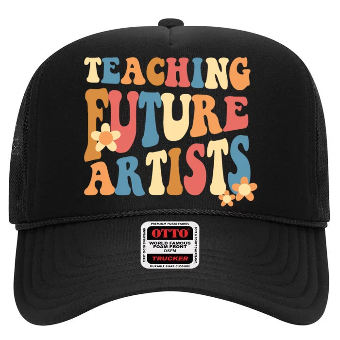 Teaching Future Artists Women High Crown Mesh Trucker Hat