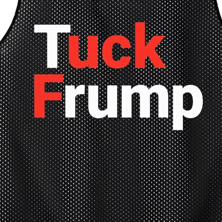 Tuck Frump Anti Trump Mesh Reversible Basketball Jersey Tank