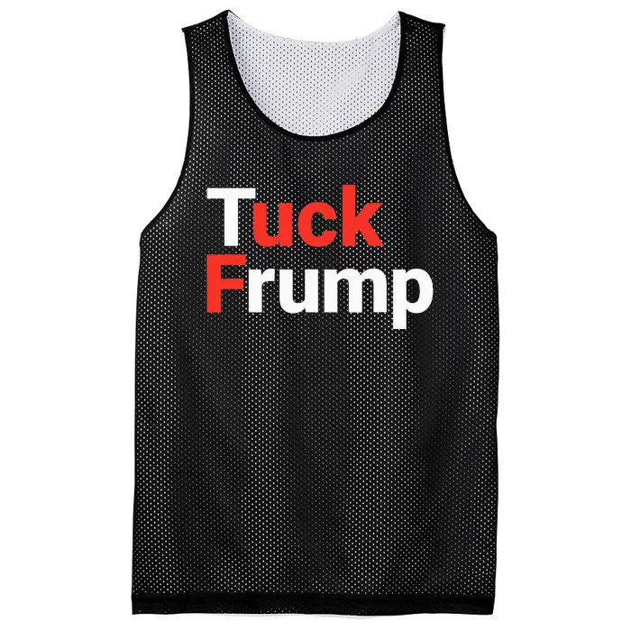 Tuck Frump Anti Trump Mesh Reversible Basketball Jersey Tank