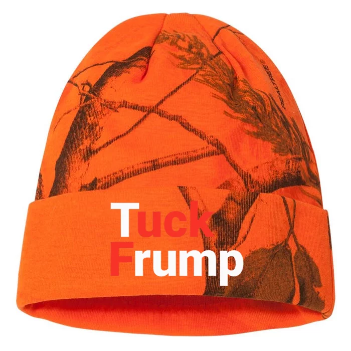 Tuck Frump Anti Trump Kati - 12in Camo Beanie