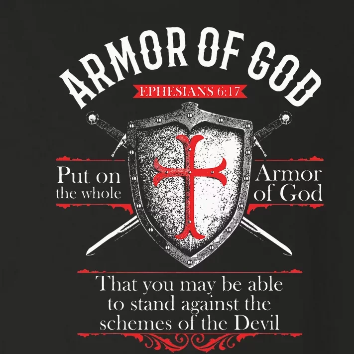 The Full Armor Of God Ephesians 617 Toddler Long Sleeve Shirt