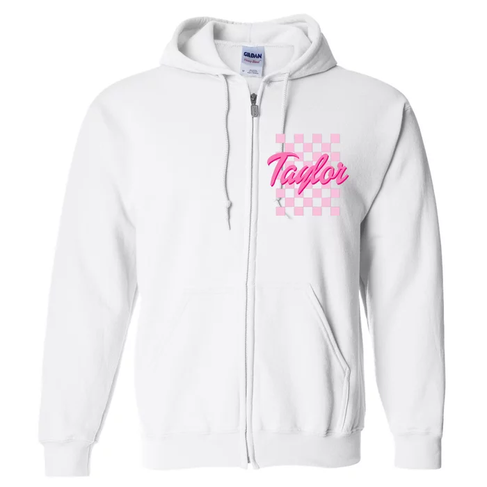 T.aylor's First Birthday Celebration Full Zip Hoodie