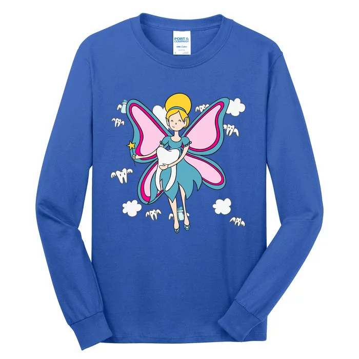 Tooth Fairy Beautiful Play School Costume Meaningful Gift Tall Long Sleeve T-Shirt